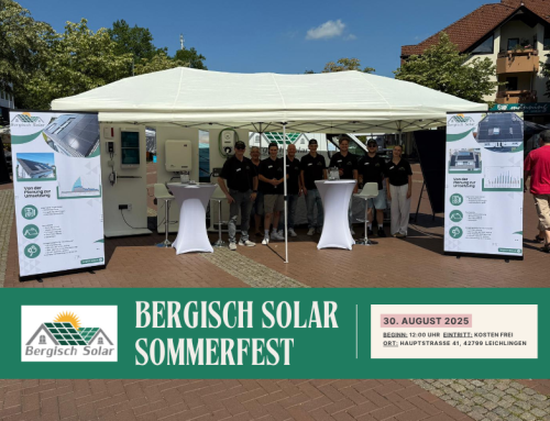 Das Bergisch Solar Sommerfest findet erstmalig statt